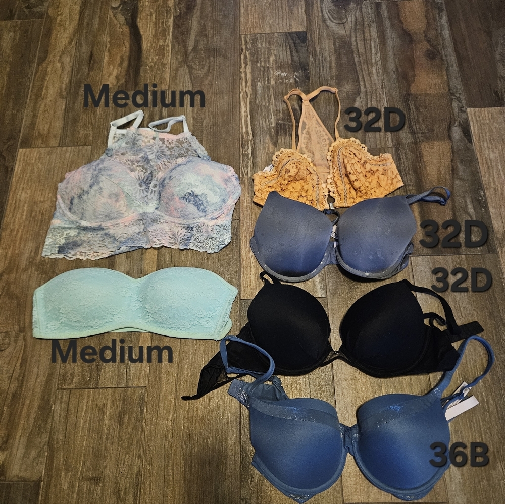Victoria Secret Bundle Lot 6 bras